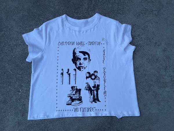 MLK T-shirt Distressed ''Children Problems''